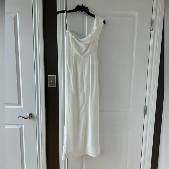 White Formal Dress - Picture 2 of 2
